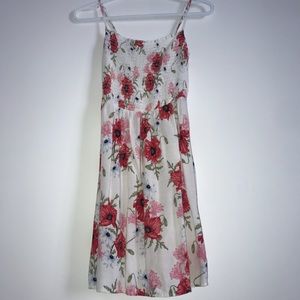 floral mini dress